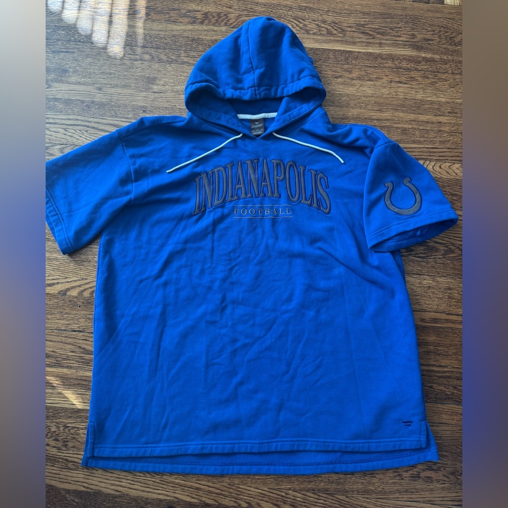 #554 INDIANAPOLIS COLTS (Signature) FANATICS series hoodie.